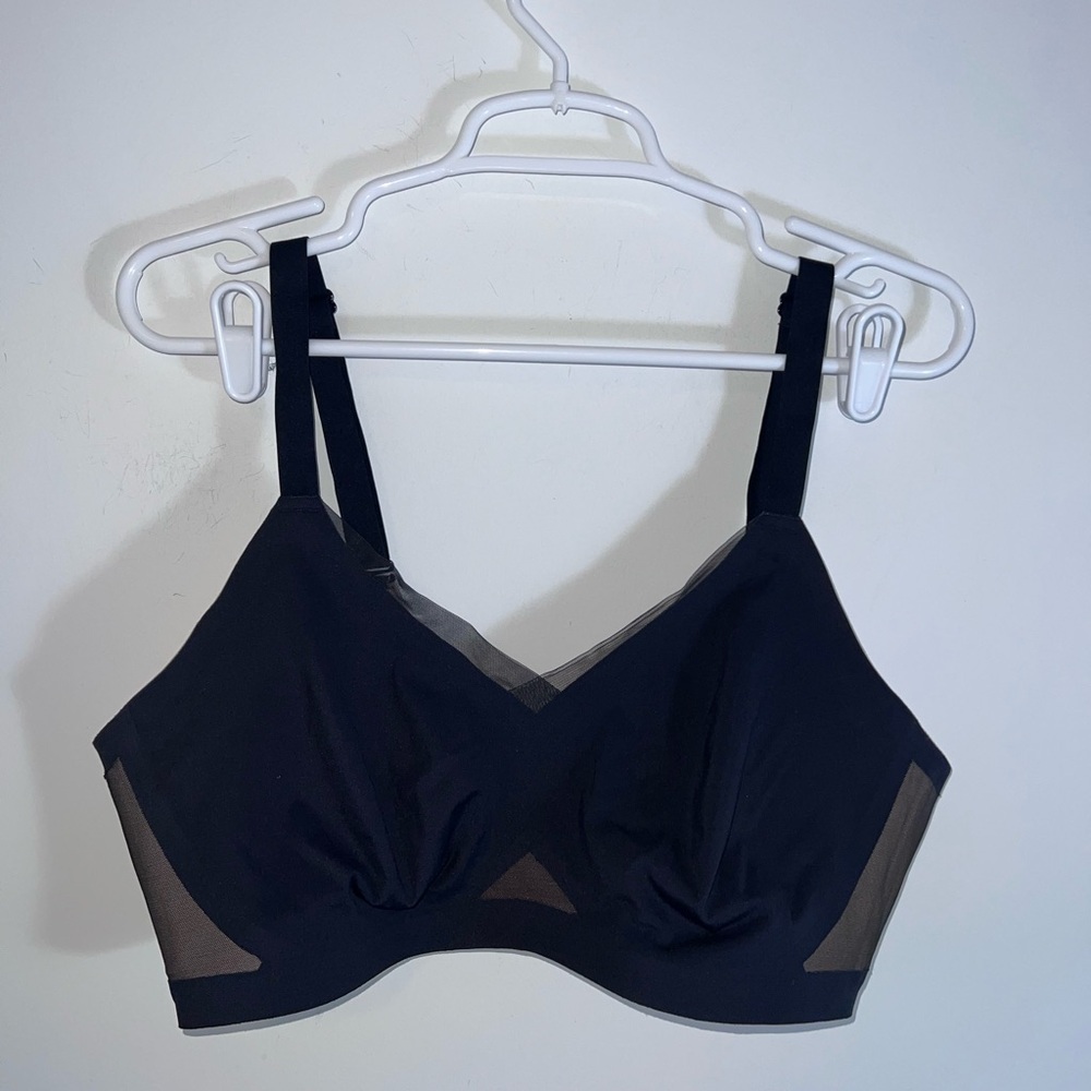 Honeylove Crossover Bra 1X black - Picture 3 of 11